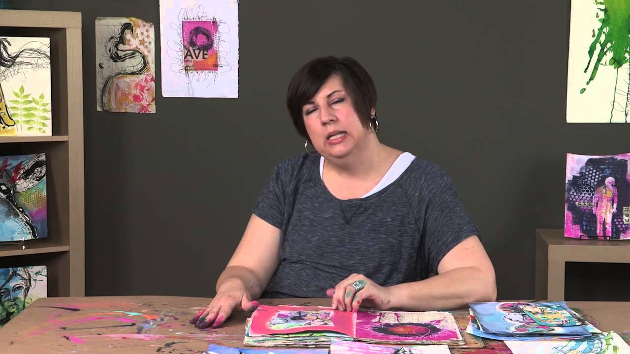Artists Network Interviews: Dina Wakley Talks About Art and Art Journaling