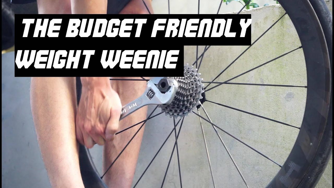 How to be a weight weenie on a budget