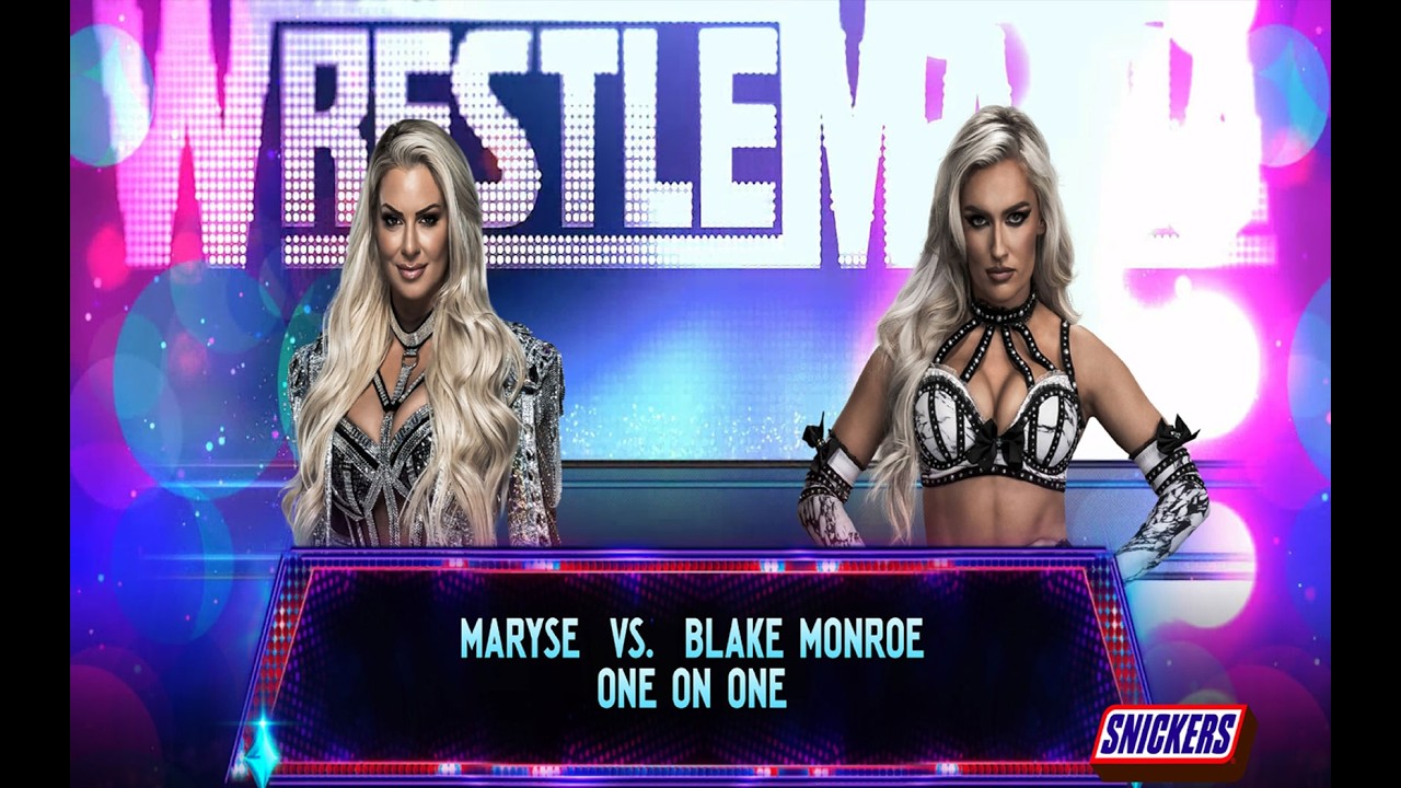 [PS5] WWE 2K26 마리즈 VS 블레이크 먼로