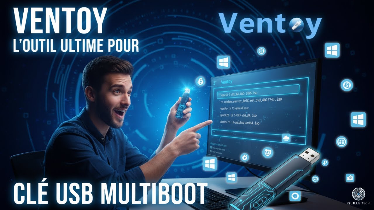 VENTOY L'OUTIL ULTIME POUR UNE CLE USB MULTIBOOT