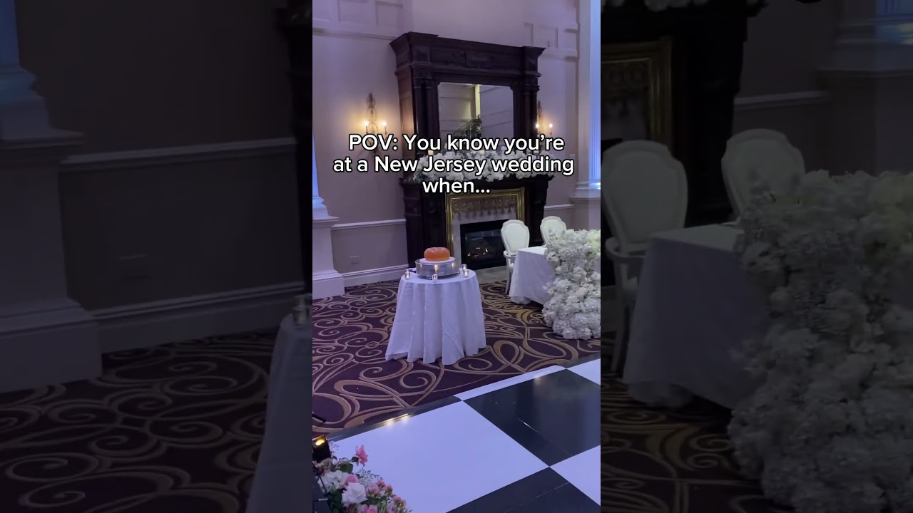New Jersey weddings be like&hellip;