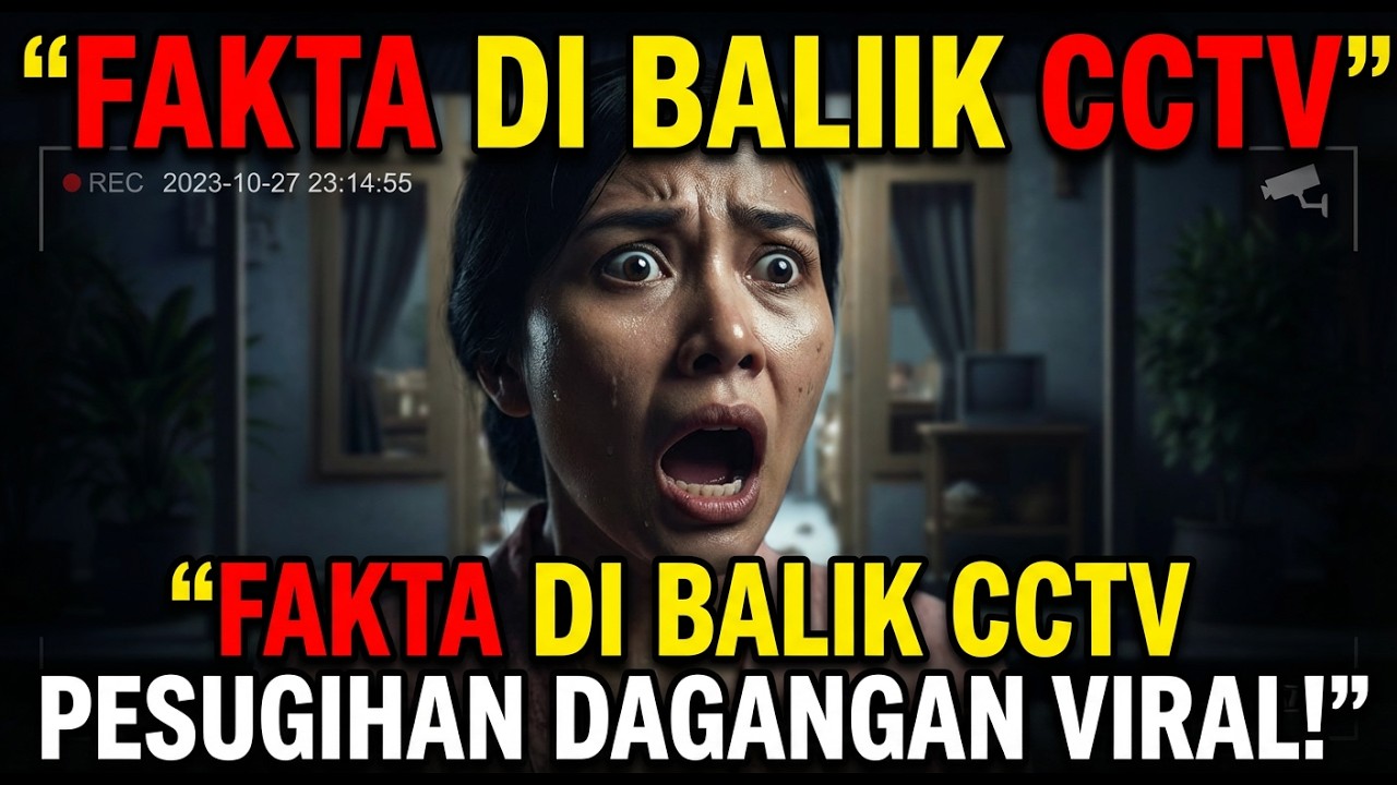 Fakta di Balik CCTV Pesugihan Dagangan Viral!