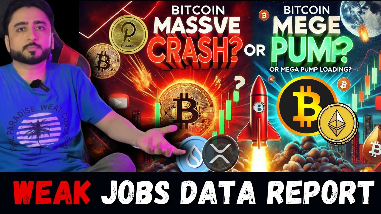 🚨 BTC at Major Support! Weak US Jobs Data Signals Big Move? | Altcoins Analysis