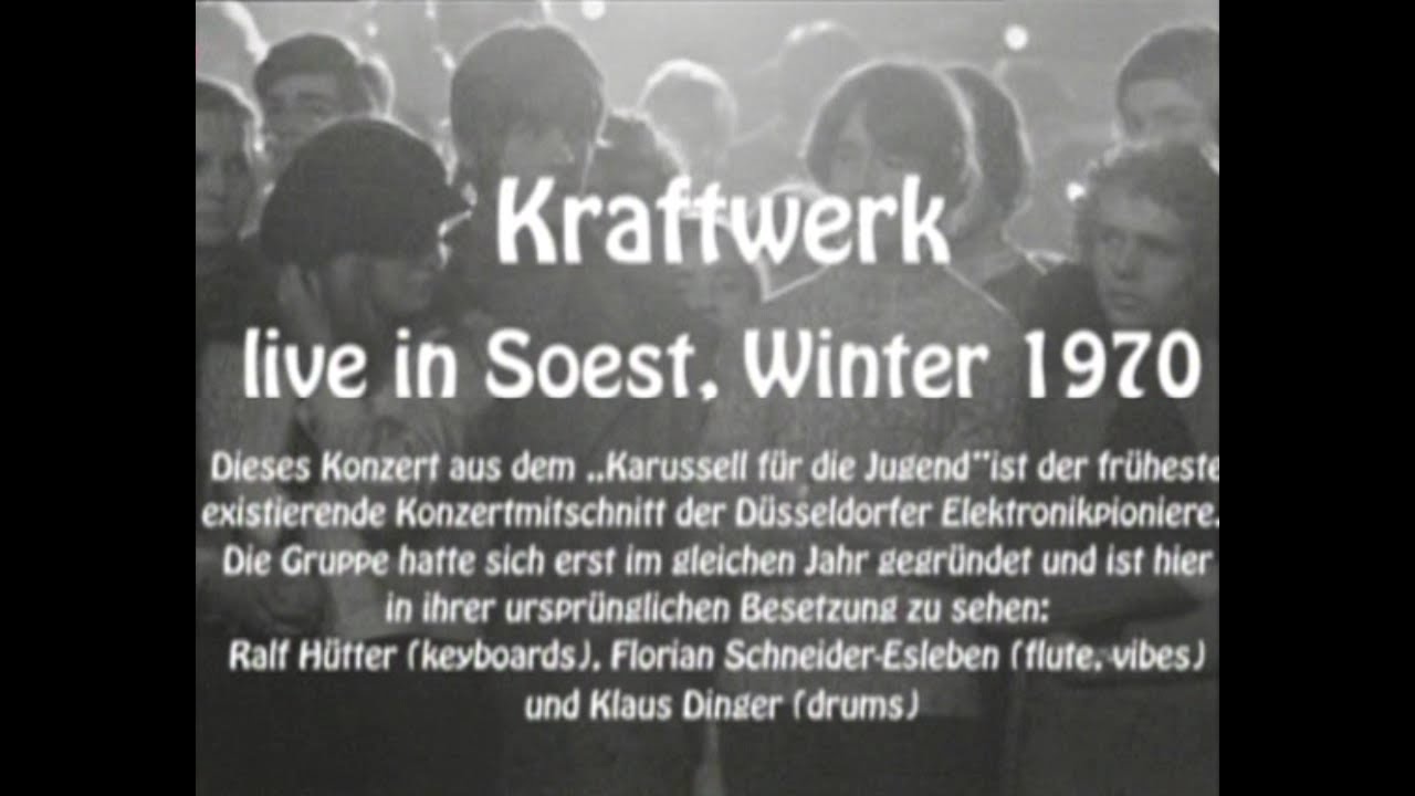 Kraftwerk - Live in Soest (Germany), November 1970