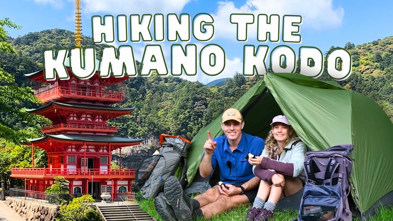 5 Days Hiking and Camping on the Kumano Kodo🇯🇵