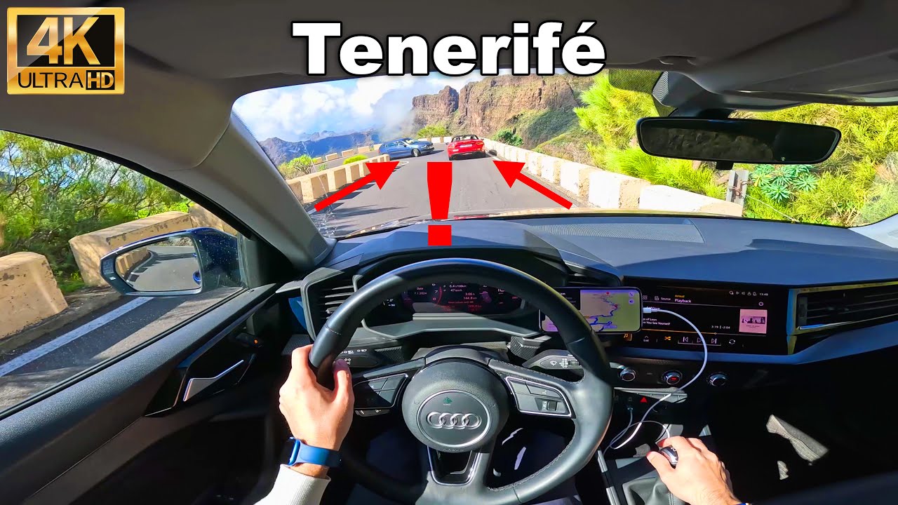 Epic Drive Across Tenerife’s Scenic Roads 🇪🇸🌋 | Canary Islands POV Adventure 🚗💨