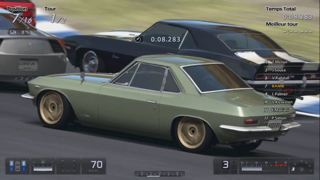 Gran Turismo 5 - Nissan SILVIA (CSP311) '65 (HYBRiD) PS3 Gameplay