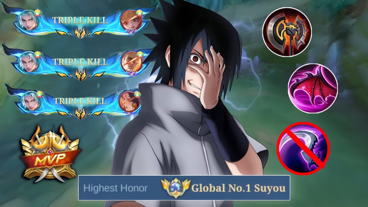No one can escape from this build and emblem 💀 Suyou Best EXP build for 2026 | MLBB