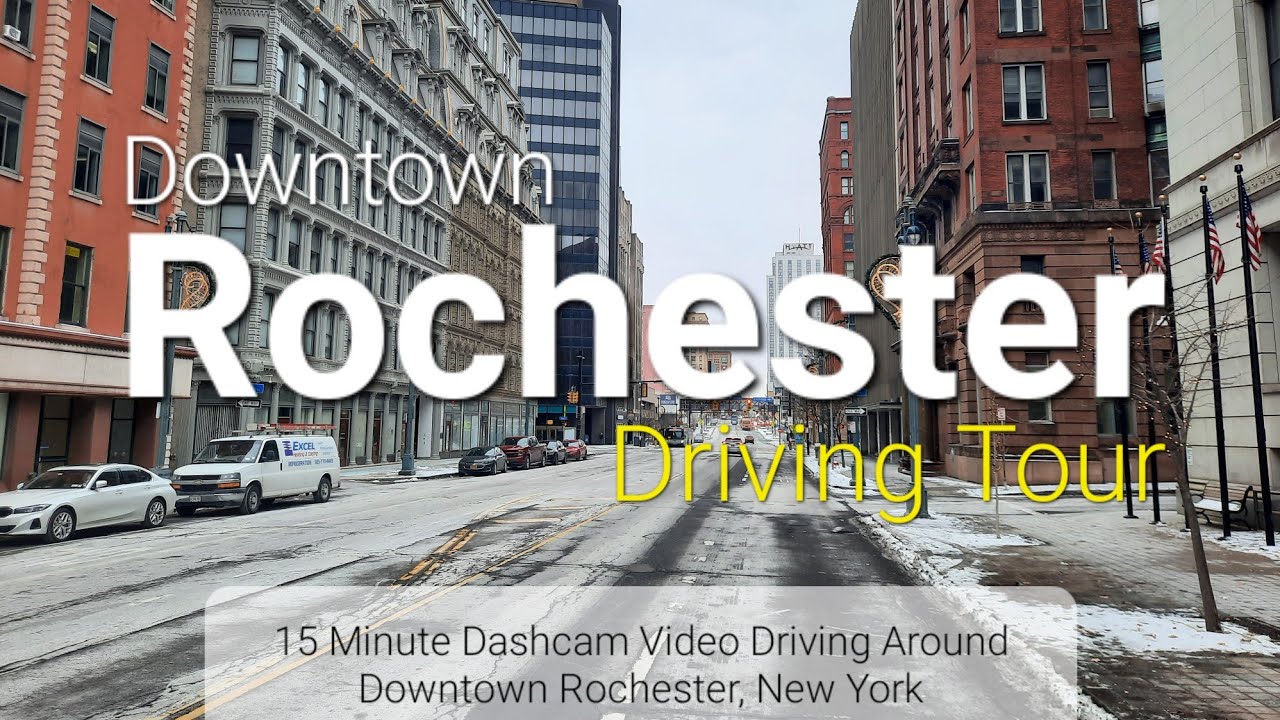 Driving Tour • Downtown Rochester, New York • Inside the Innerloop
