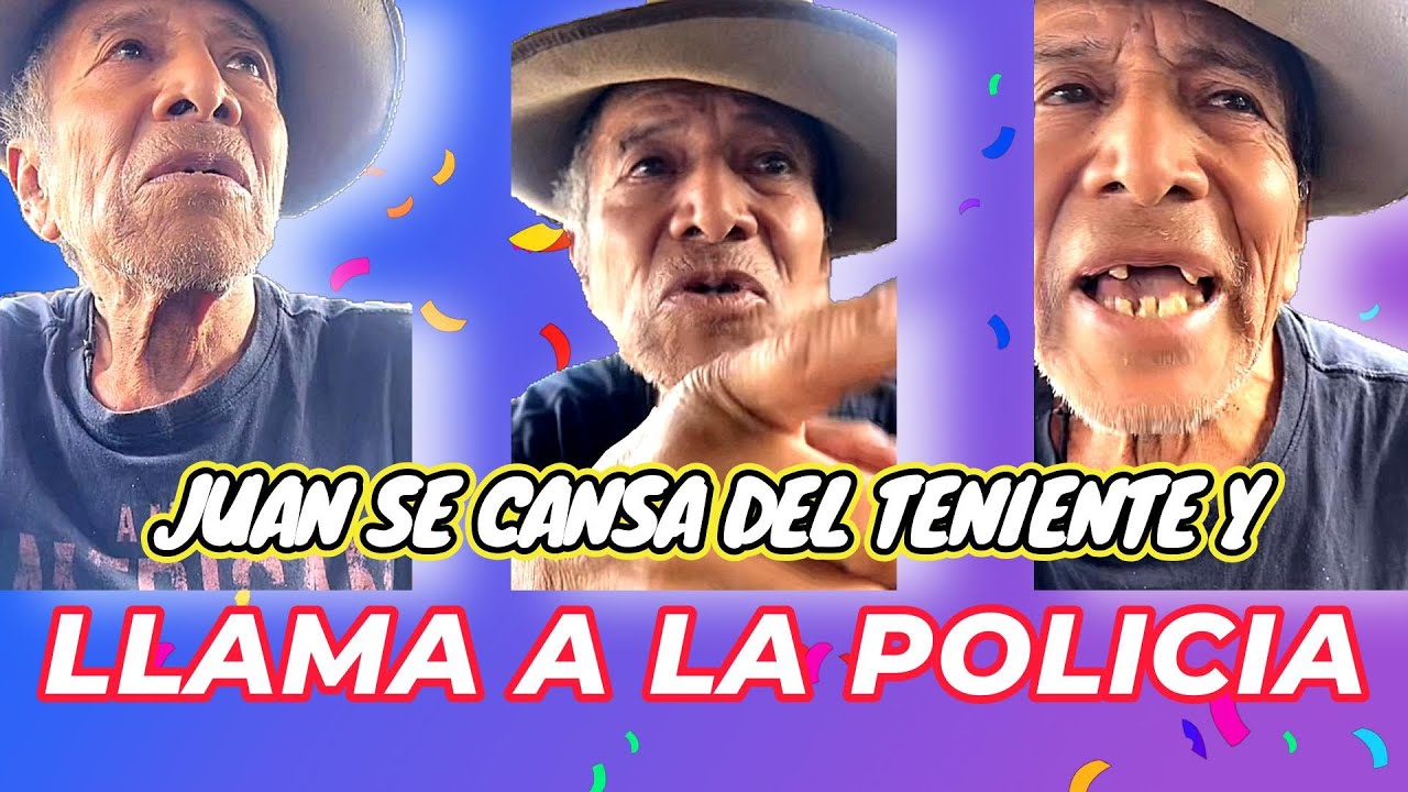 TIO JUAN se CANSA del TENIENTE y llama a la POLICIA😎JUAN se ALOCA y le METE más PUÑETE al TENIENTE😉