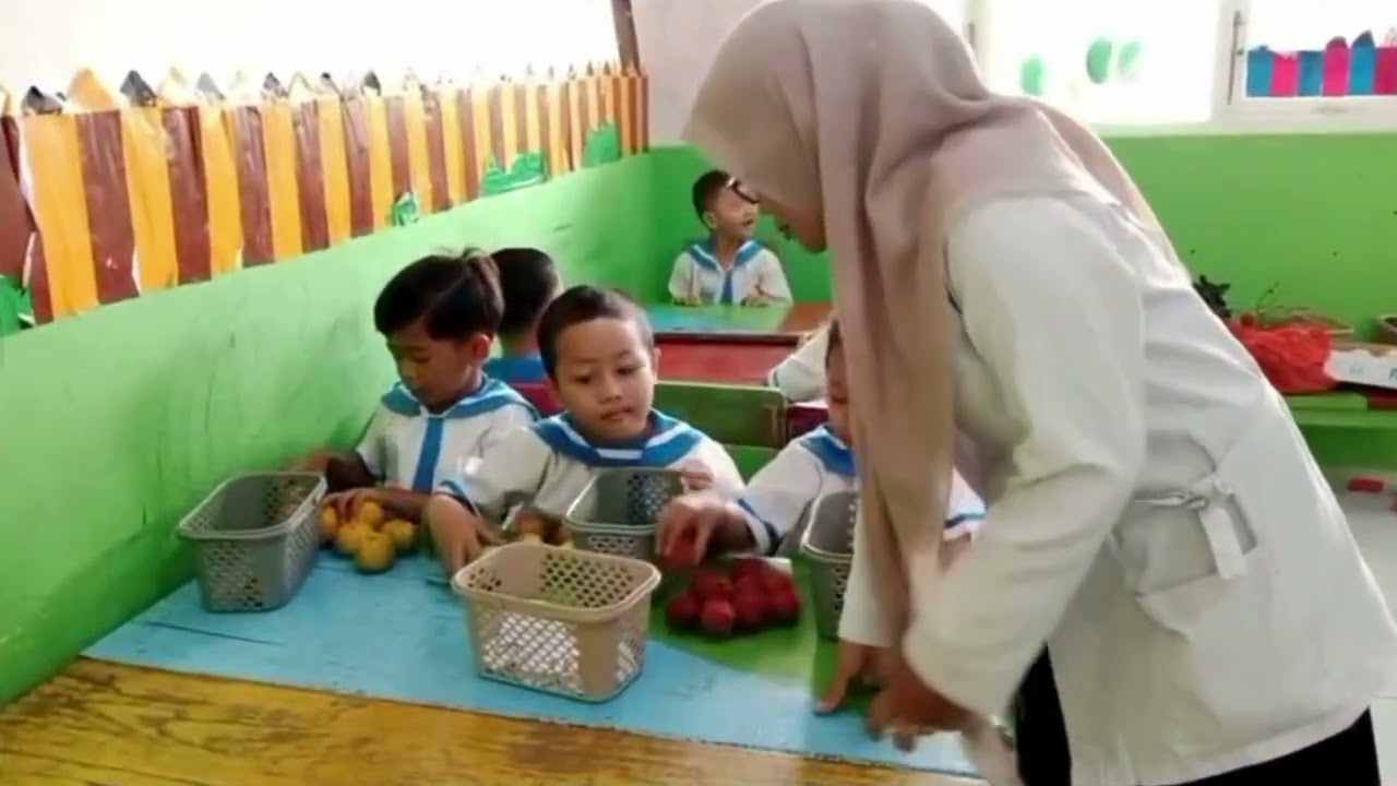 Refleksi kegiatan Pasar Ceria Kelompok B TK Dharma Wanita