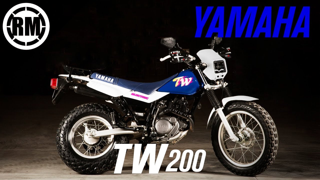 Сборка и обзор мотоцикла Yamaha Trailway TW200