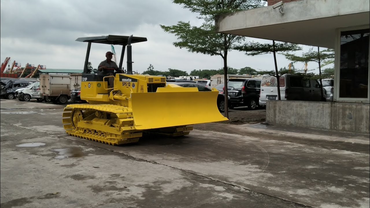Test & Demo Bulldozer Komatsu D31P Built Up Japan After Recondition