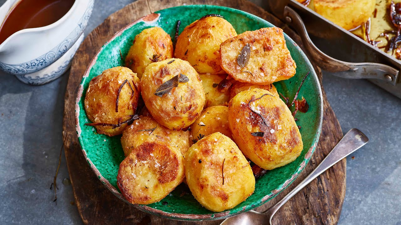 how to make the crispiest ROAST POTATOES