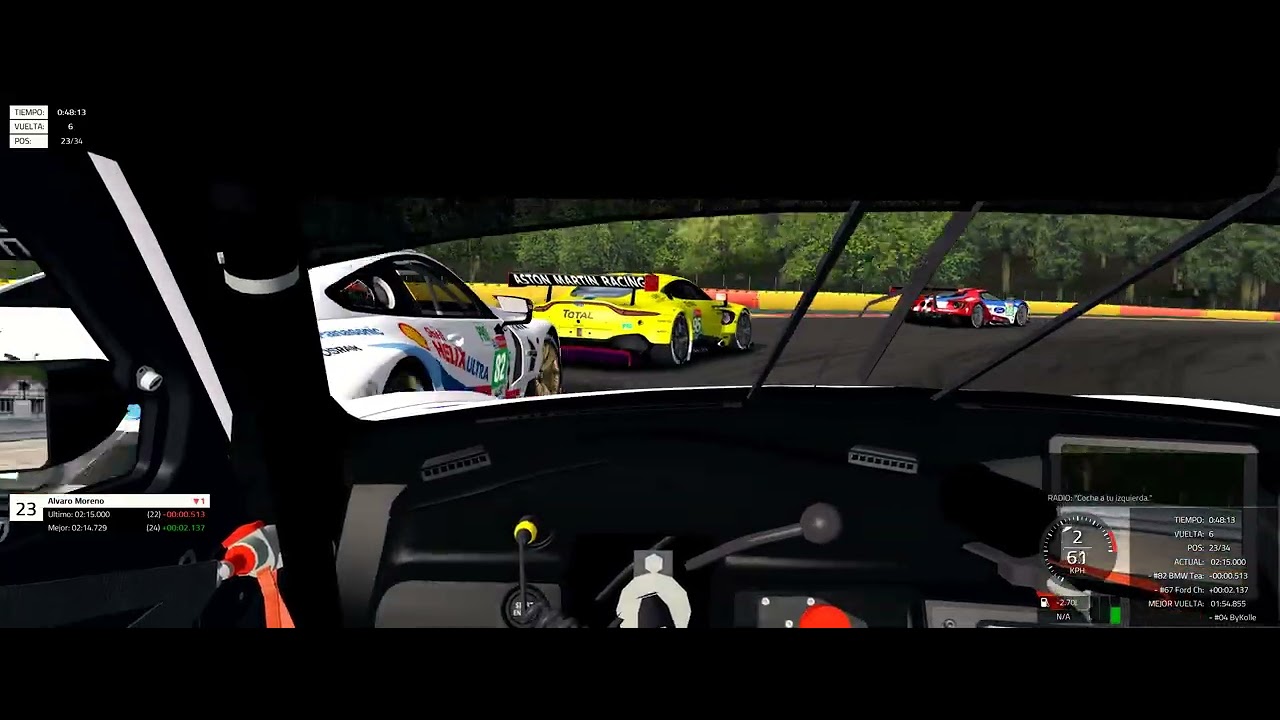 WEC 2018/2019 - Round 7: 6H Spa - Race Onboard