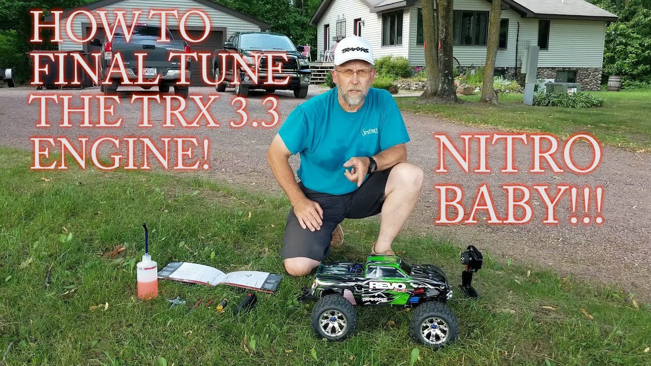 Traxxas REVO 3.3_Финальная настройка после обкатки...