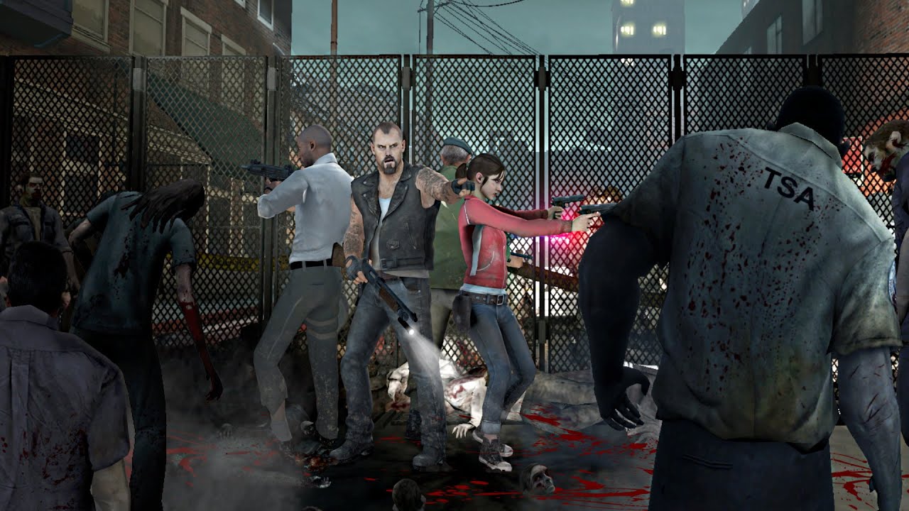 Left 4 Dead - No Damage With 4 Players On No Mercy (Expert)