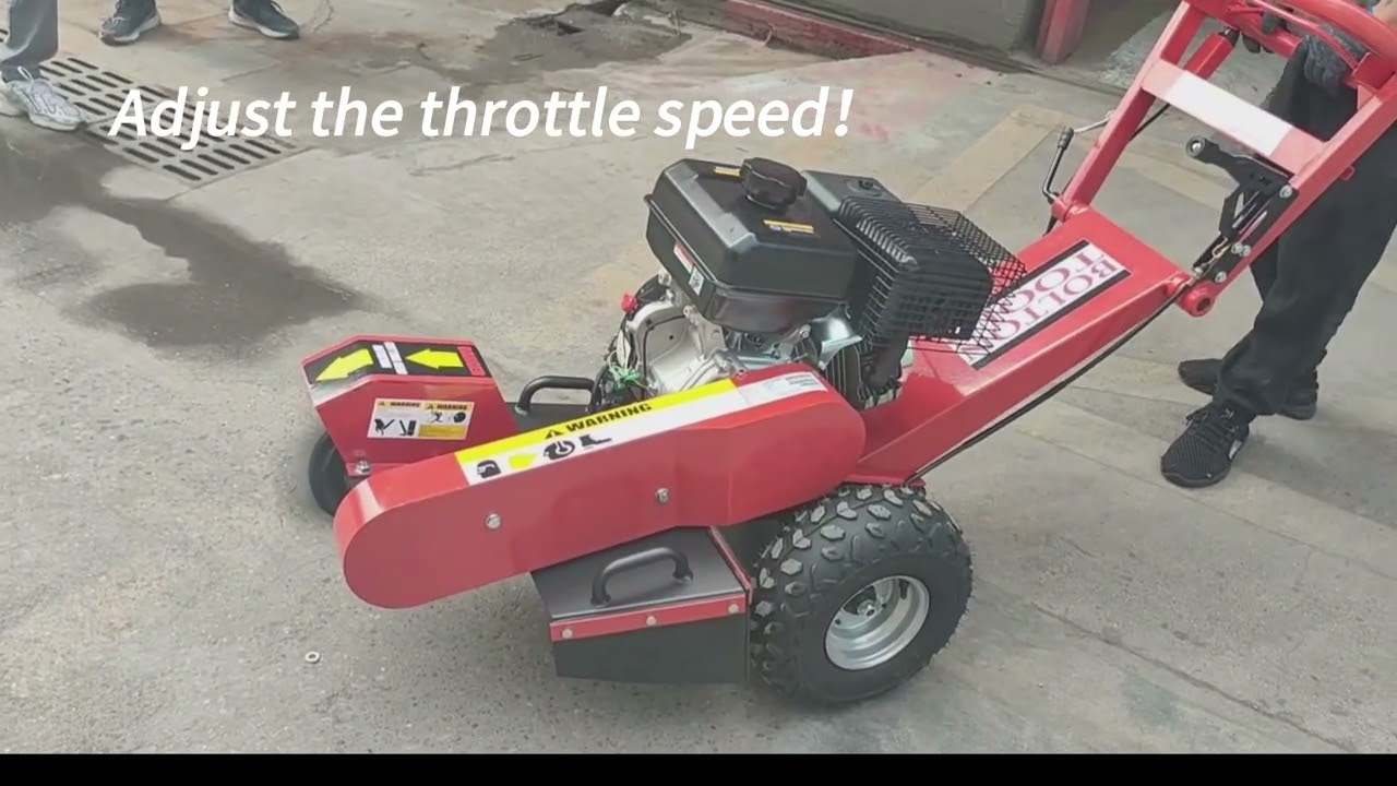 Toolotsus 15HP Power Stump Grinder, 12