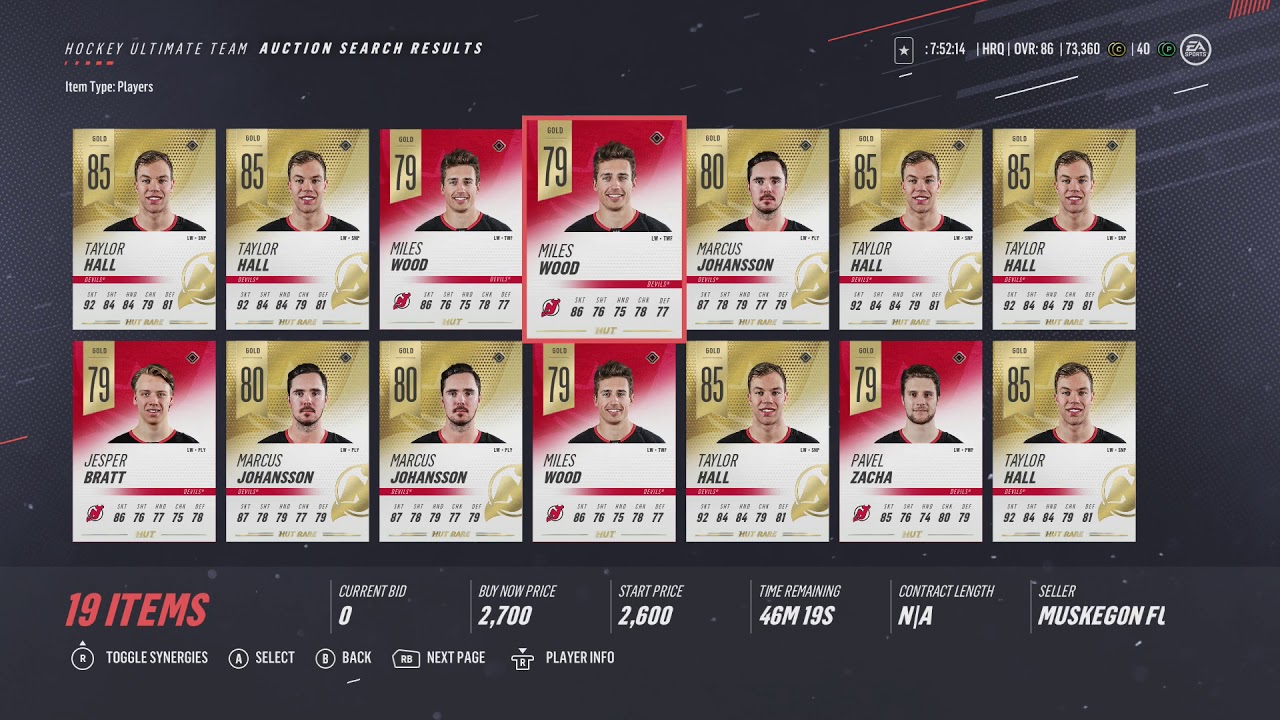NHL 19 HUT TIPS: WHEN SHOULD YOU BUY/SELL?