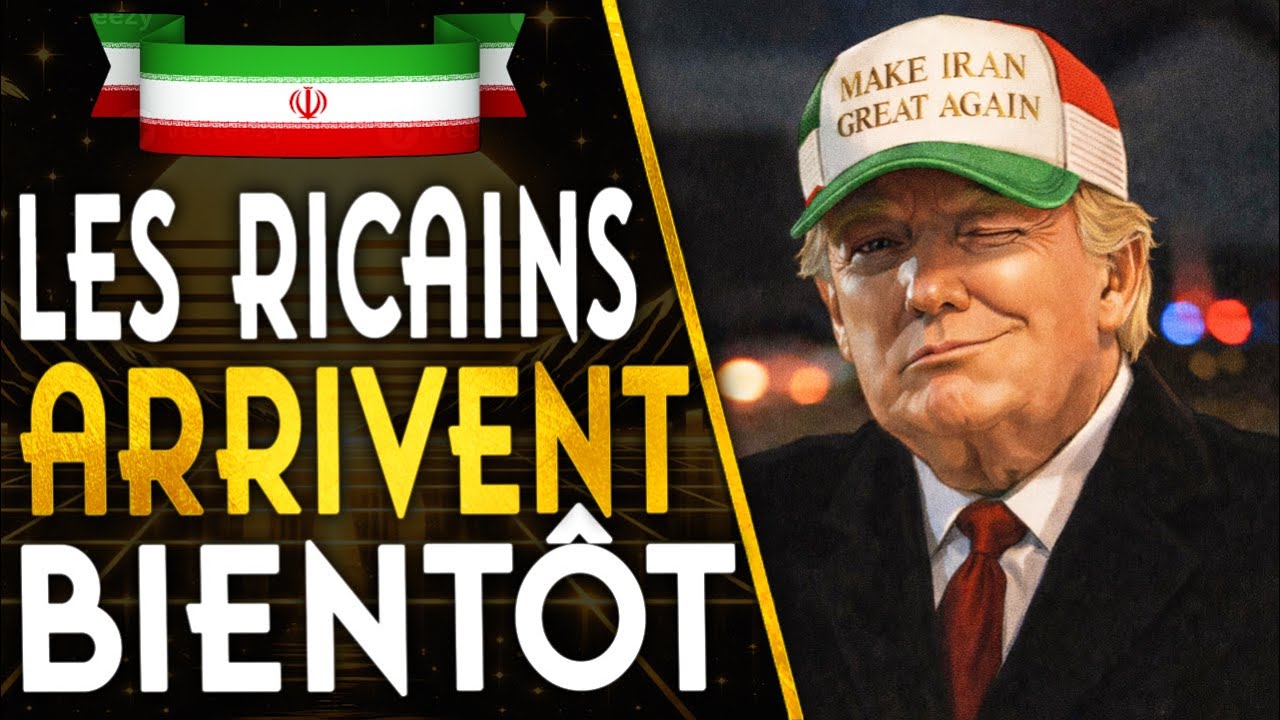 🇮🇷IRAN - TRUMP annonce que les &Eacute;TATS-UNIS se PR&Eacute;PARENT &agrave; INTERVENIR