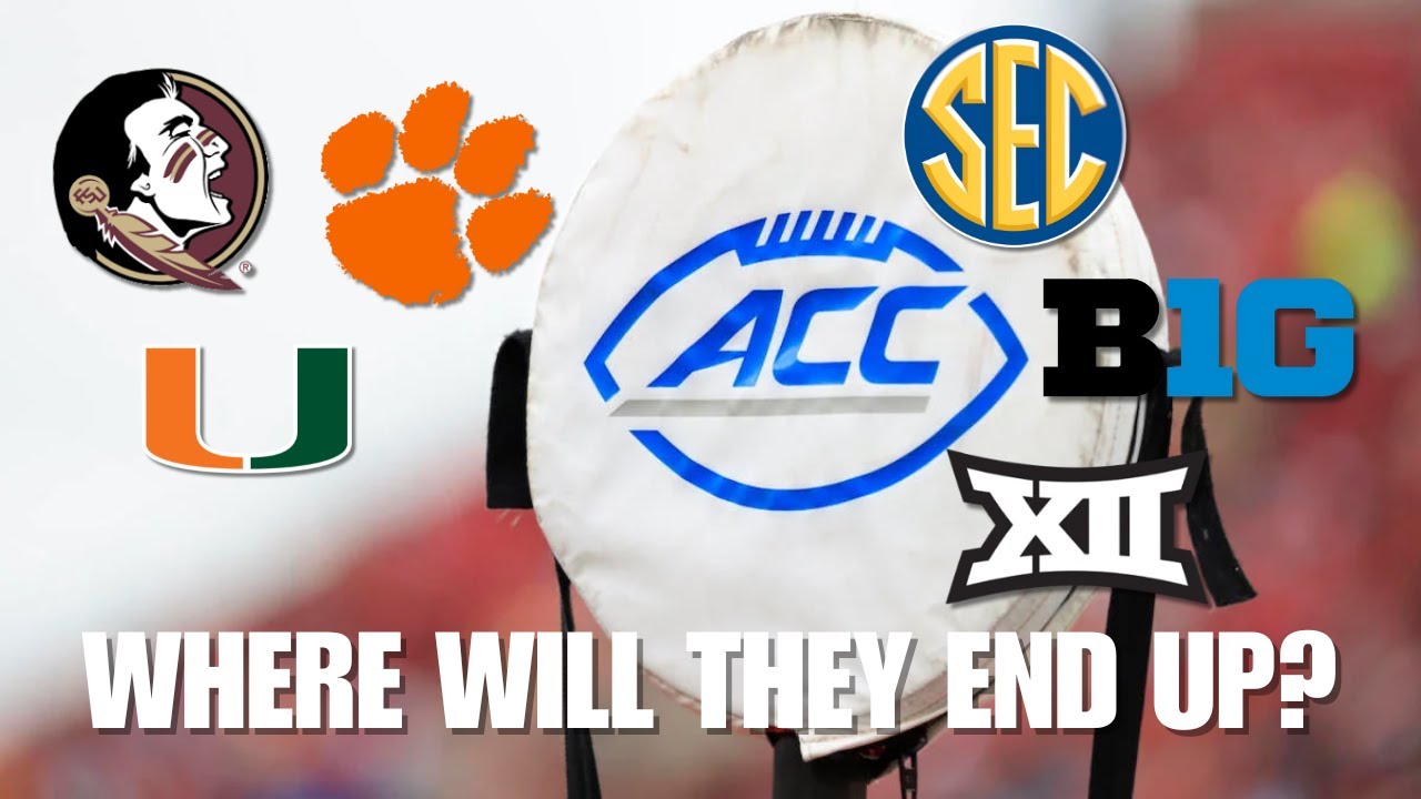 PART 1: Where will the ACC Schools End UP? FSU | Clemson | Miami | ACC | B1G | SEC | Realignment