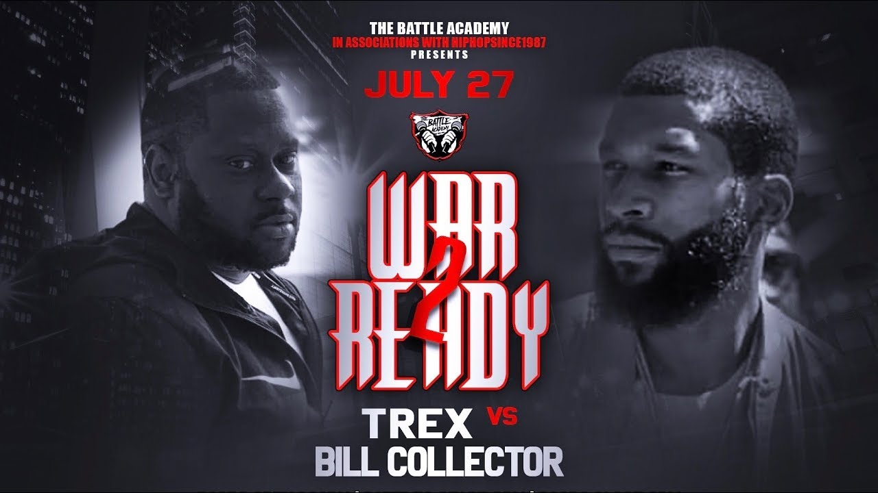 T-Rex VS Bill Collector - The Battle Academy Presents 