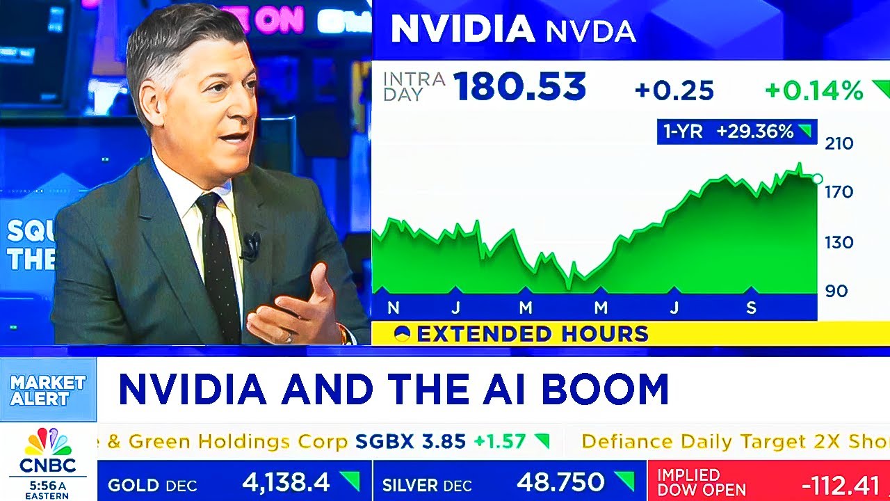 CNBC и Fox сегодня обсуждают акции NVIDIA и бум ИИ &mdash; новости NVDA
