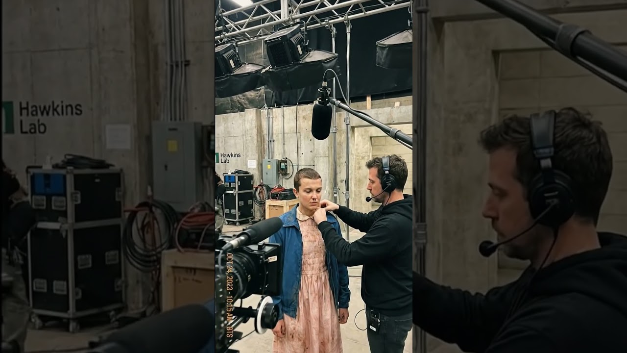 Making a netflix film behind the camera
