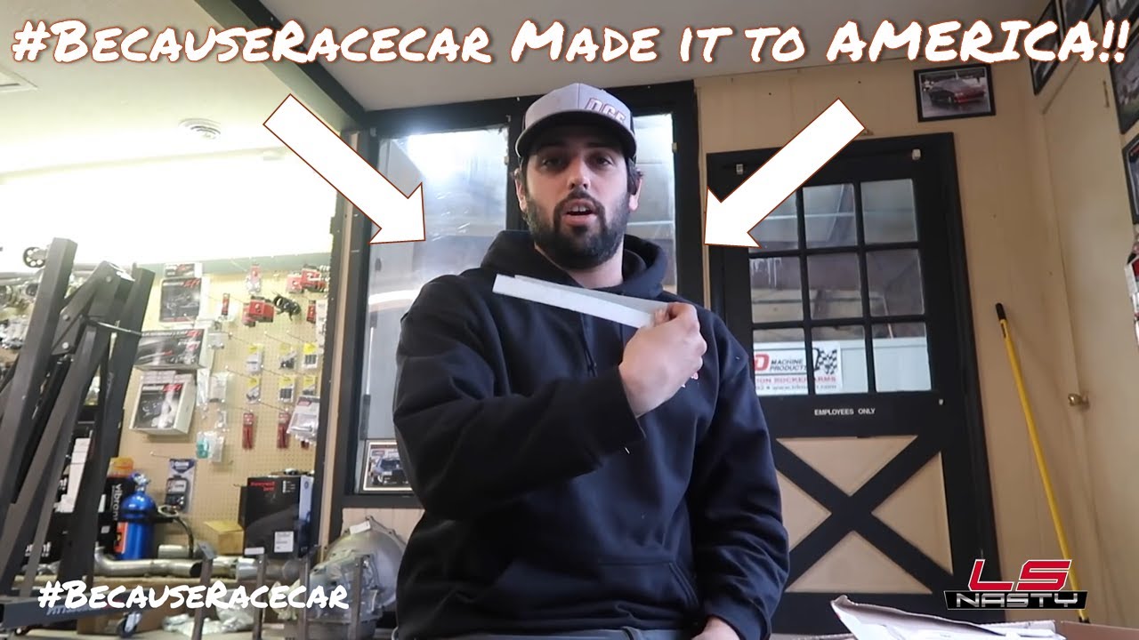 #BecauseRacecar makes it to America!!!!! (#JohnDoc & #LSNasty)