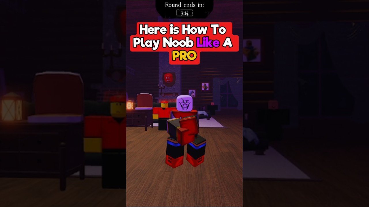 Here Is How To Play Noob Like A PRO in Forsaken! #forsaken #roblox
