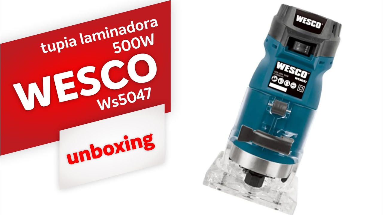 Tupia WESCO WS5047 - UNBOXING completo com análise e opinião