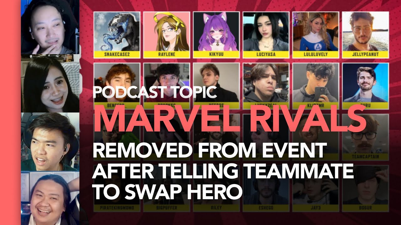 Marvel Rivals Tournament: Kingsman Kicked after telling teammate to swap Marvel Rivals hero?
