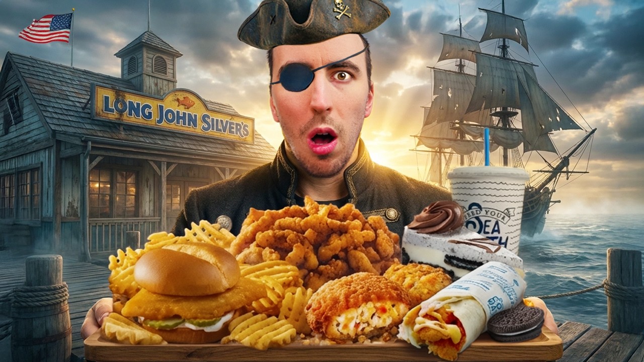 Un fast food américain ULTRA GRAS de fruits de mer (Long John Silver's)