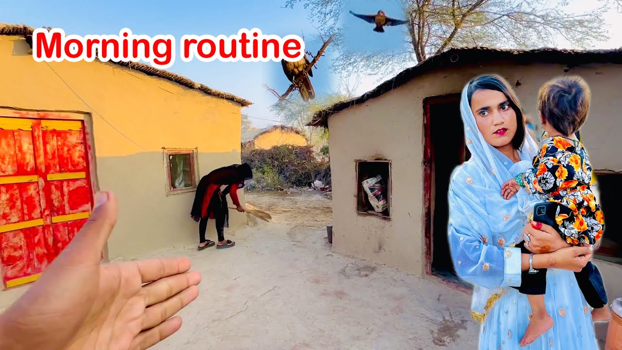 Morning routine in village life Sindh Pakistan 🇵🇰 gaon ki sada per Sukon Zindgi 
