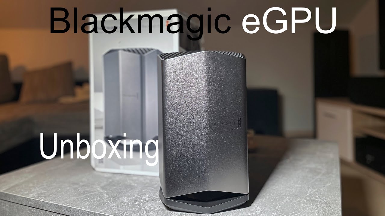 Blackmagic eGPU Unboxing