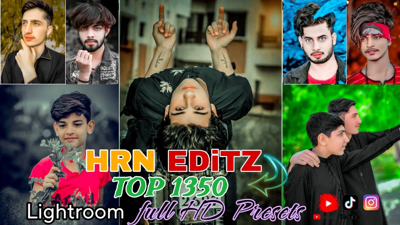 HRN EDiTZ Top 1350 full HD Lightroom mobile presets ll Haroon Photography 2024 Presets