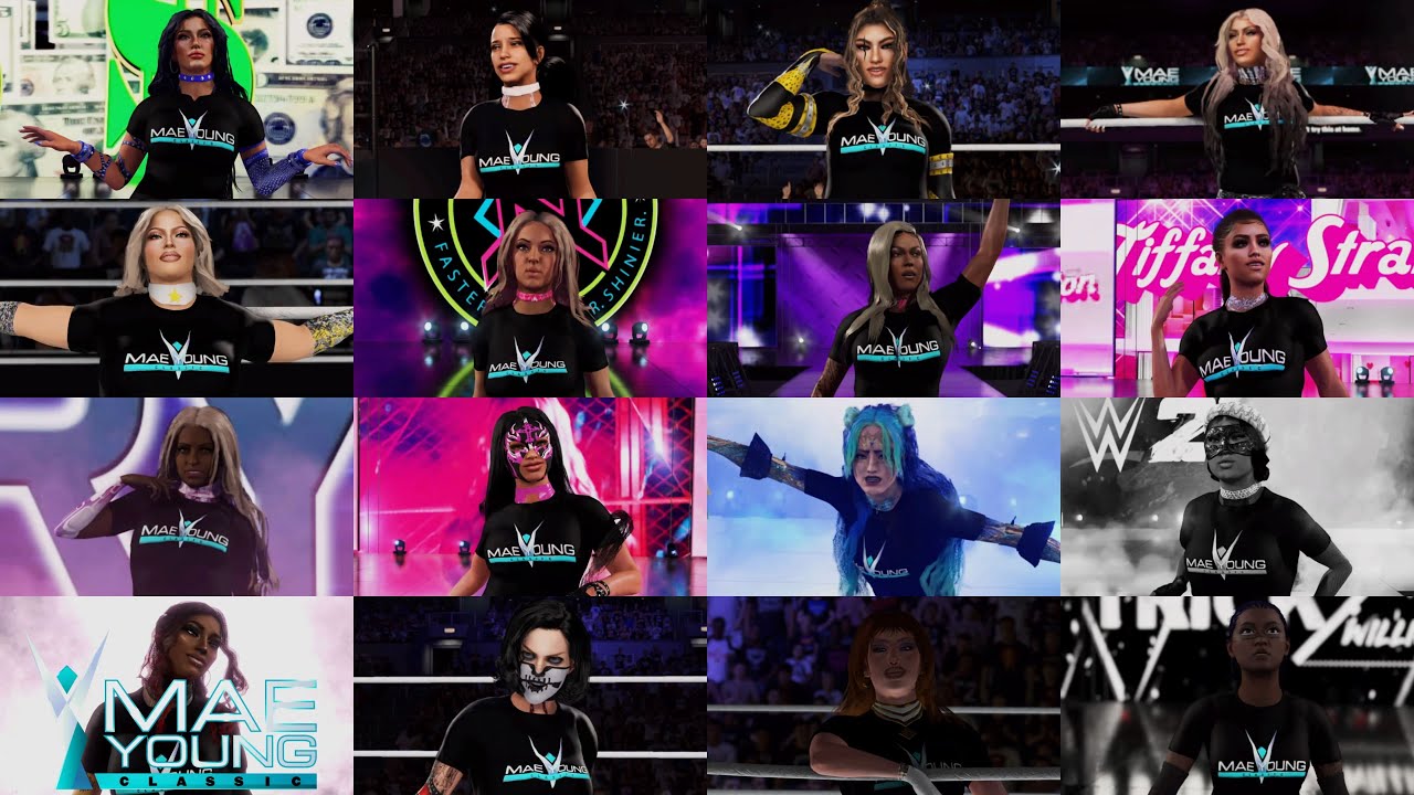 WWE 2K24 - 2024 MAE YOUNG CLASSIC TOURNAMENT PREMIERE