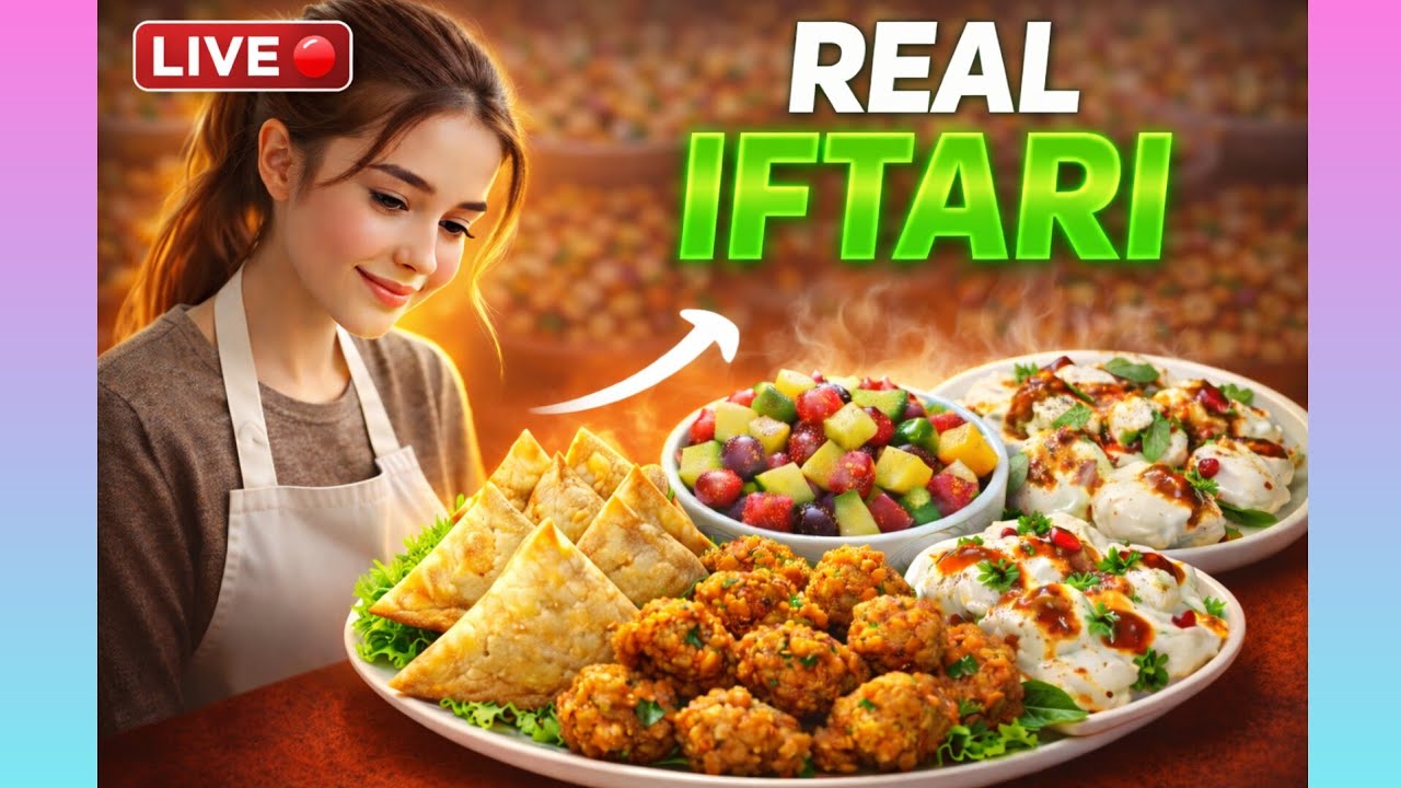 Sun Shine Tasty Meals is live! The BEST Iftari 🍽️ | Ramadan Live 😍