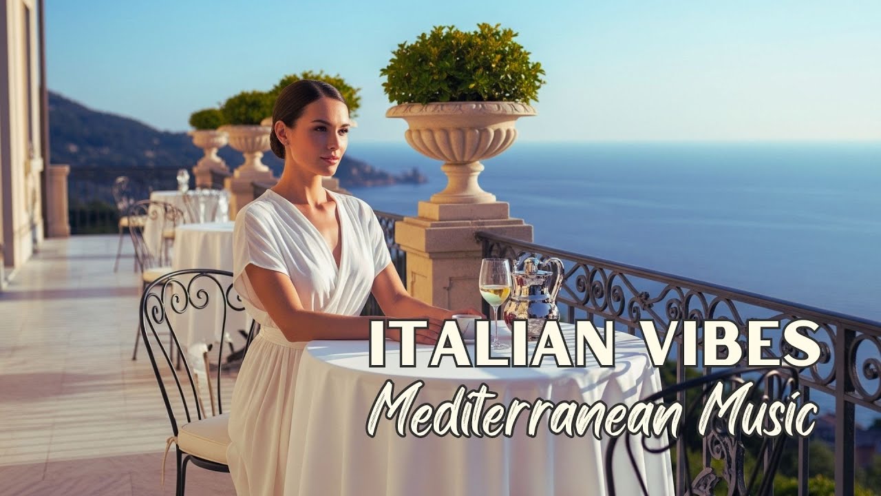 Italian Instrumental Music 🎶 Mediterranean Luxury Vibes from the Amalfi Coast