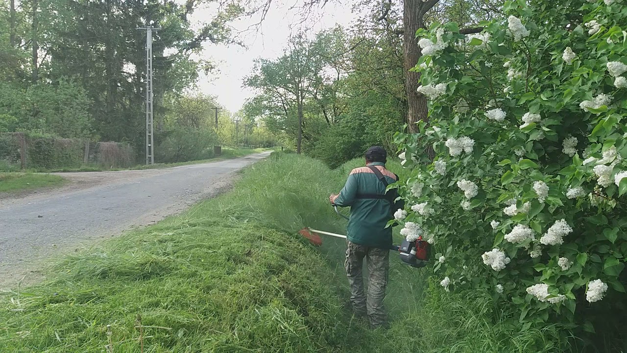 Oleo Mac 441t Sparta árok kaszálás!