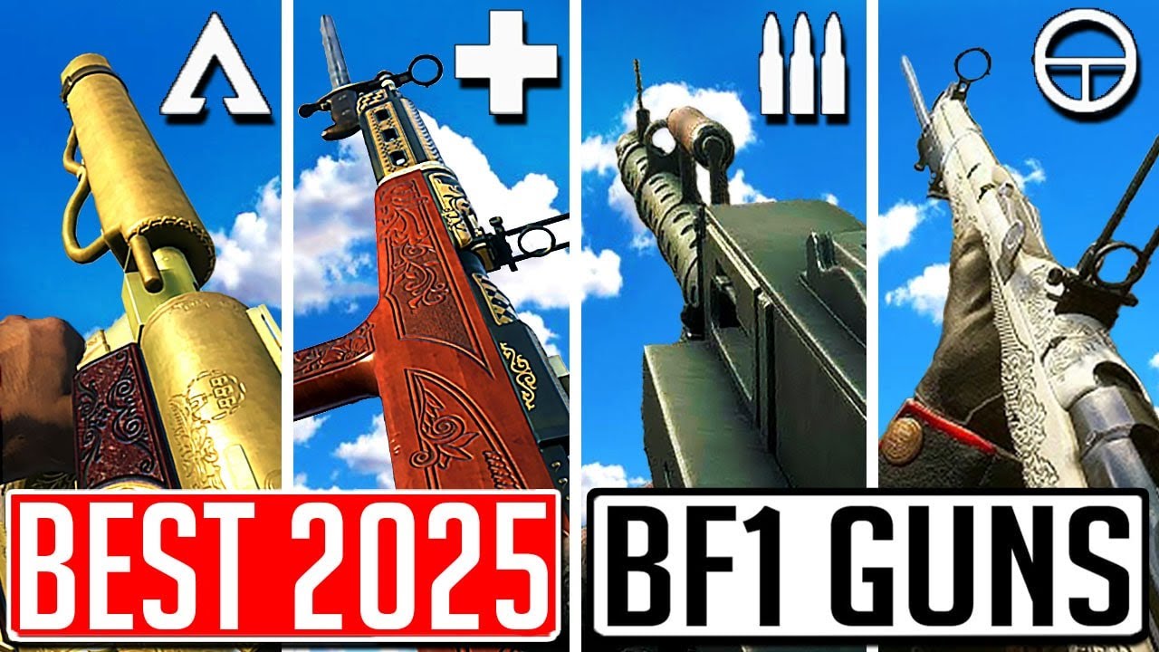 The BEST GUN In 2025 For EVERY CLASS In Battlefield 1