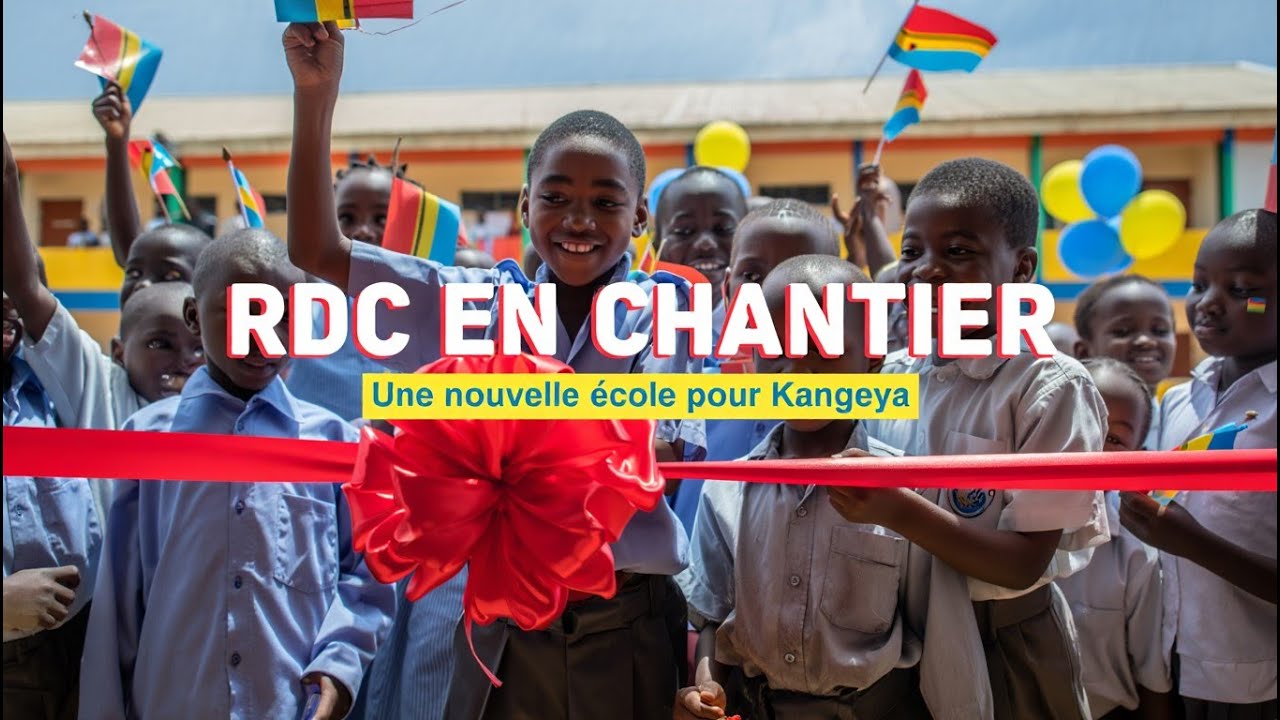 🏫✨ 🇨🇩 RDC EN CHANTIER : Tshisekedi inaugure une ÉCOLE MODERNE révolutionnaire ! #rdc