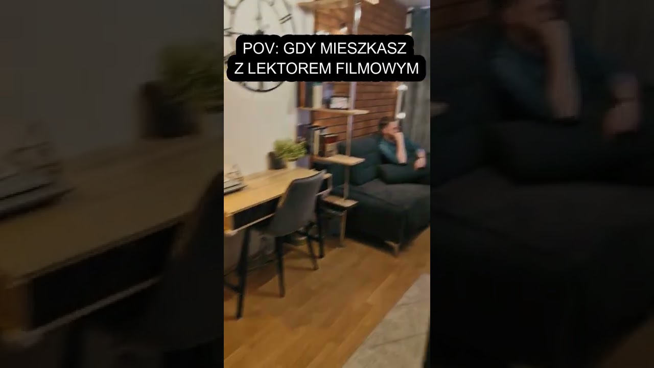 Gdy mieszkasz z lektorem filmowym