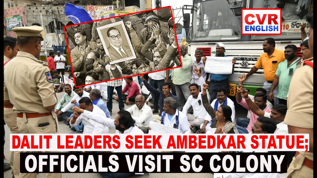 Dalit leaders demand Ambedkar statue in Degarlamudi; officials hold meeting with SC Colony residents