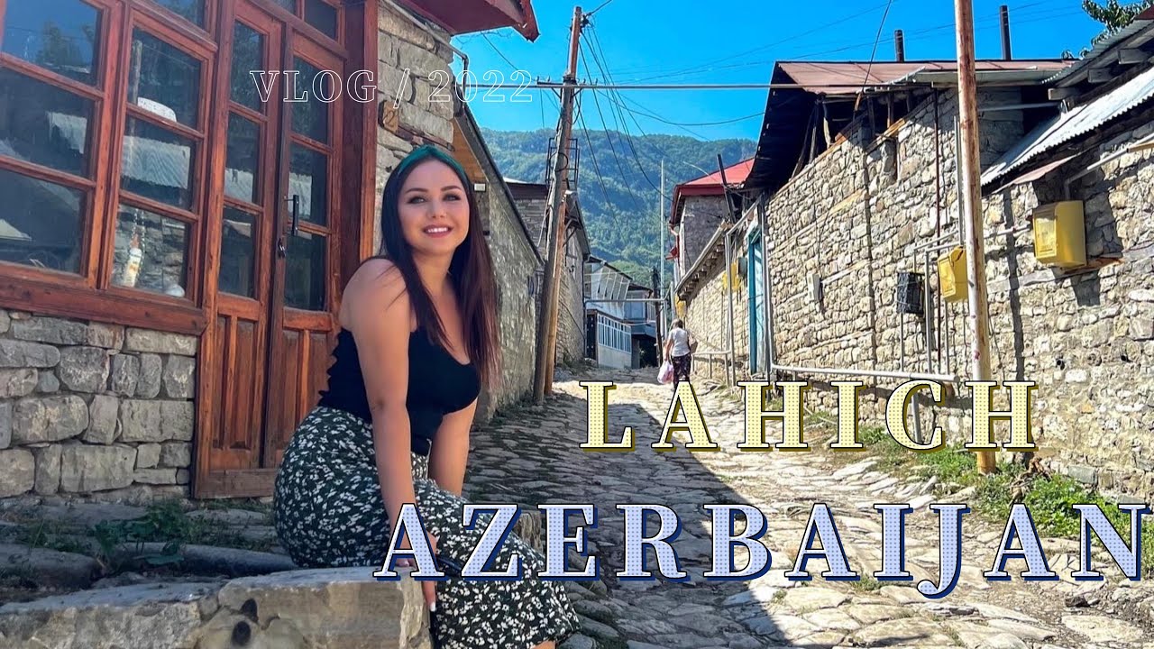 A walk around  LAHIC AZERBAIJAN прогулка вокруг ЛАХИЧ  Азербайджан