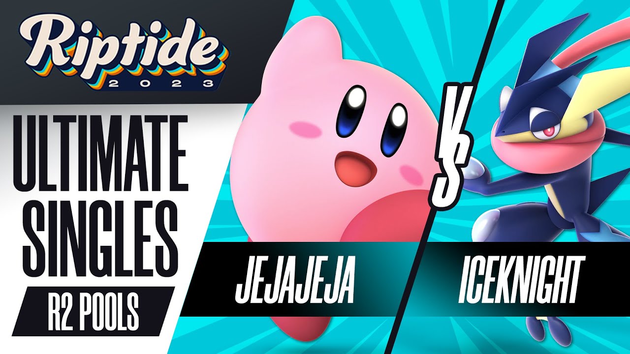 JeJaJeJa (Kirby) vs IceKnight (Greninja) - Ultimate Singles Round 2 Pools - Riptide 2023