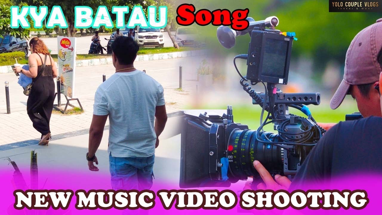 Kya Batau song Behind The Scenes 4k | Best romantic Song 2025 shooting | Yolocouple