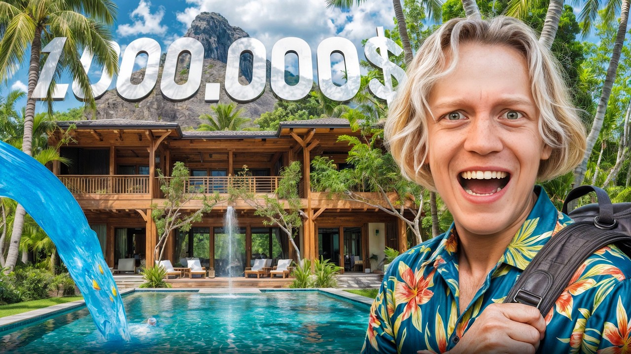 ОБЗОР НА НОВУЮ ВИЛЛУ ЗА 1.000.000$ В ТАИЛАНДЕ😱| РЖАКА В КАЧАЛКЕ