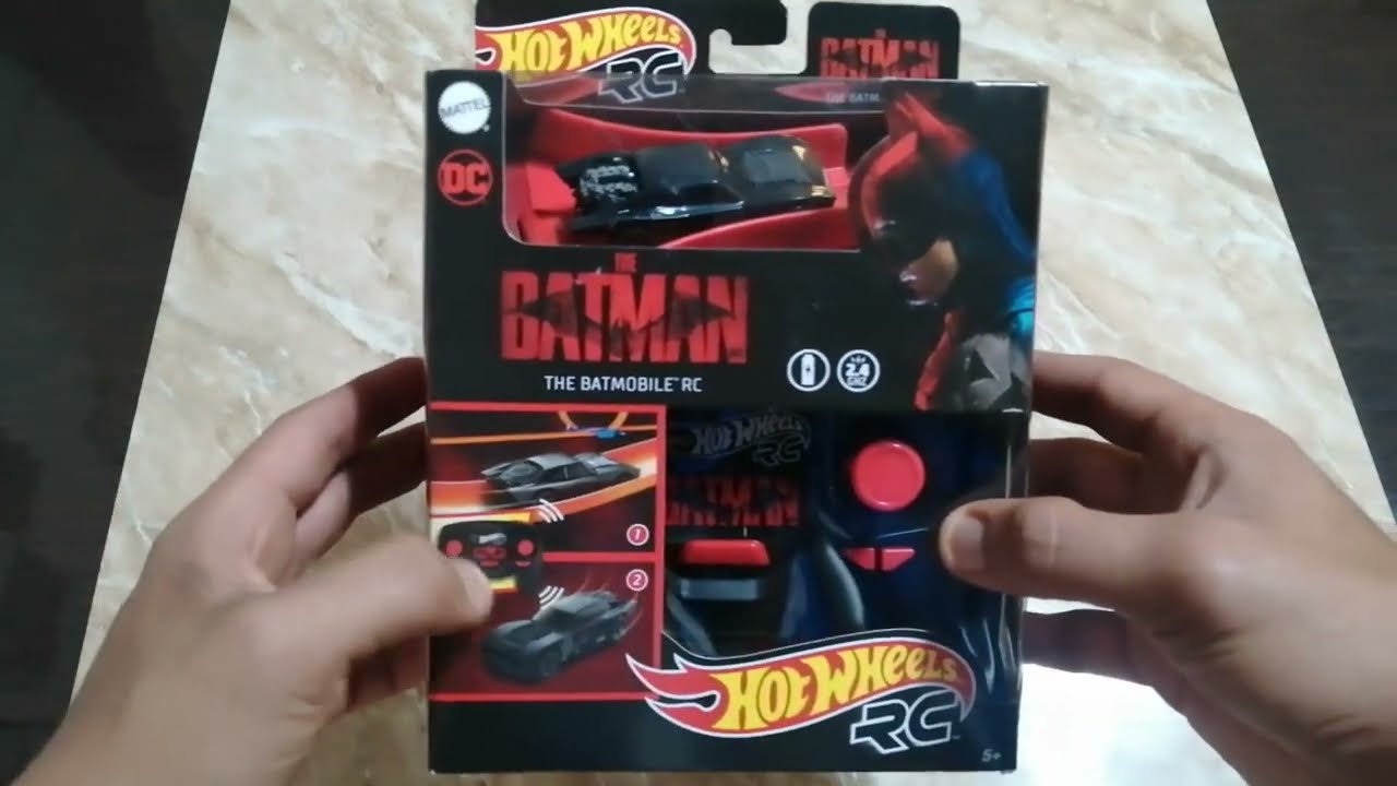 Batman Batmobile UNBOXING DE CUMPLEAÑOS EDAVID! (Hot Wheels RC escala 1:64)