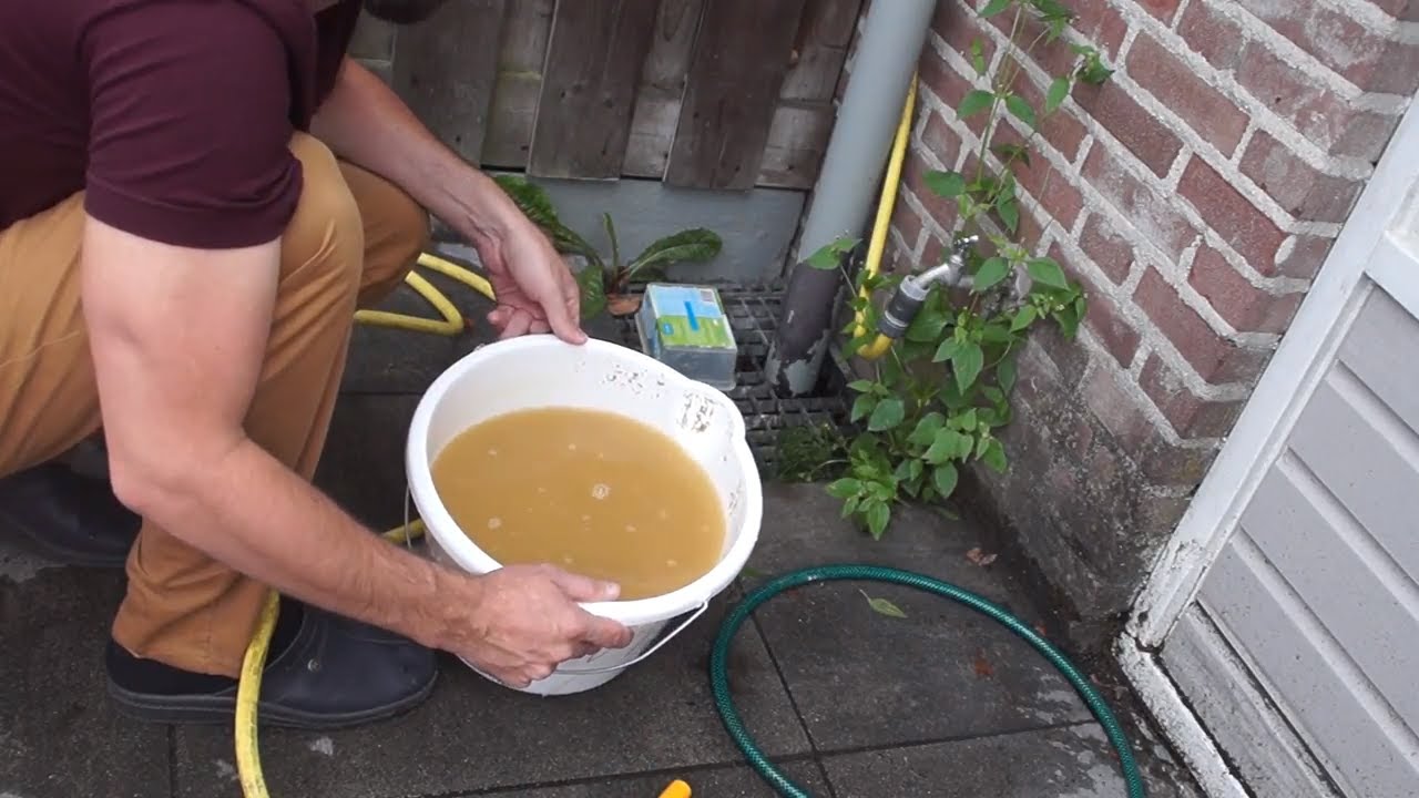 BESTE manier om FILTERZAND te SPOELEN